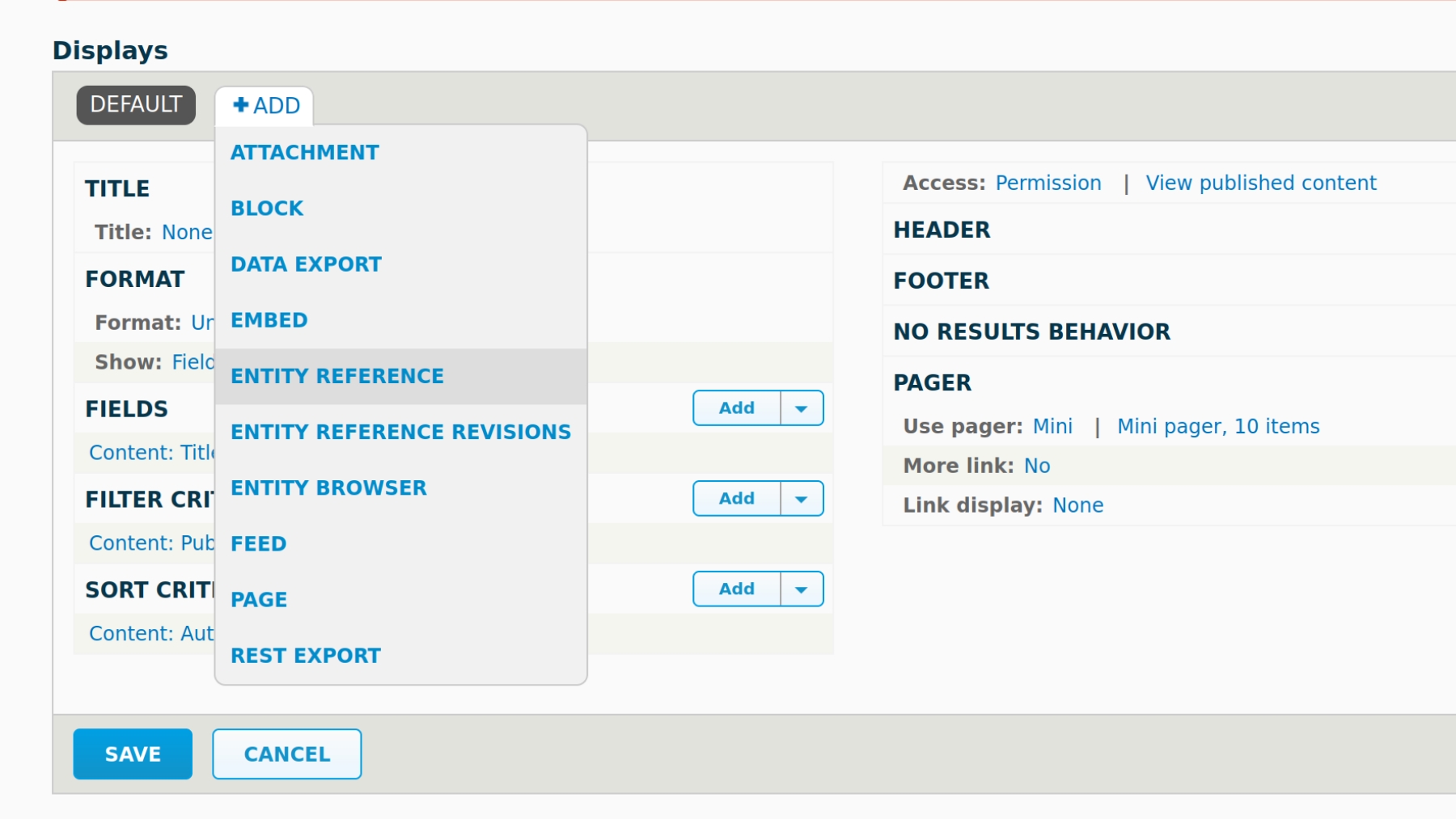 Entity Reference Display in Views
