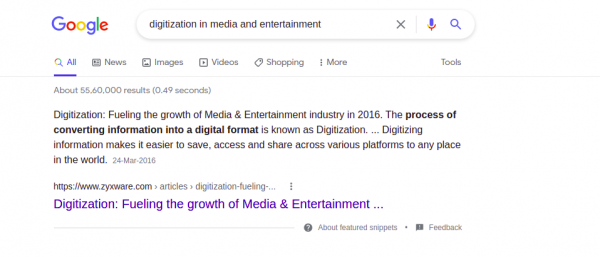 Featured Snippet