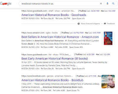 Most of the top-ranking results are from popular and trusted domains