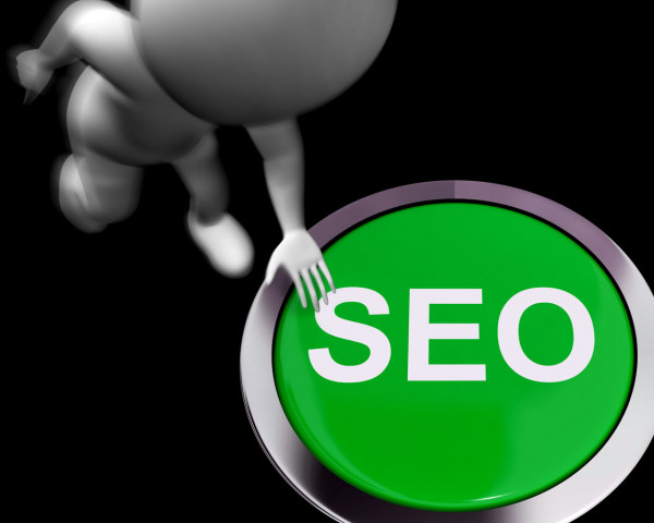 SEO Pressed Showing Internet Search Engine Optimisation