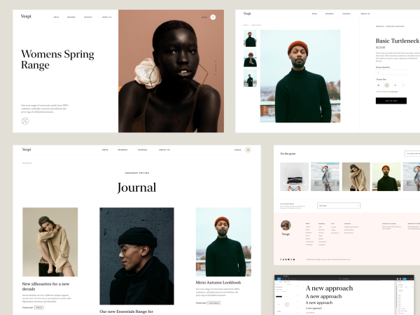 Improving the website's UI