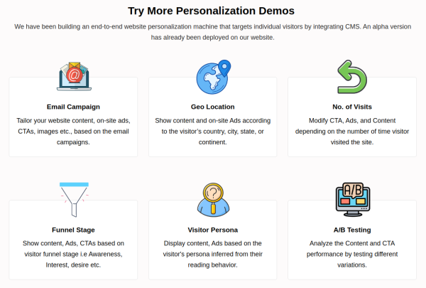 Personalization Demo