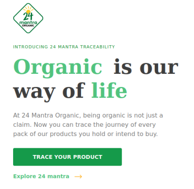 24 Mantra - Tracability Platform