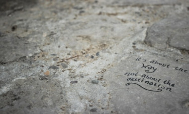 It is about the way, not about the destination